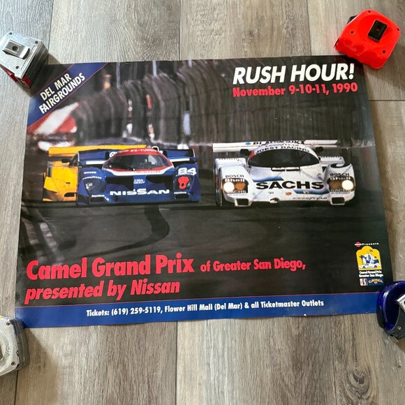 1990 Camel Grand Prix Poster